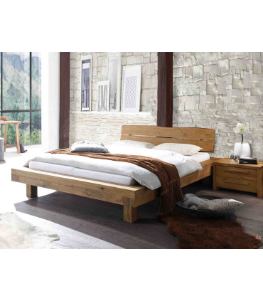 تخت خواب تمام چوب دو نفره