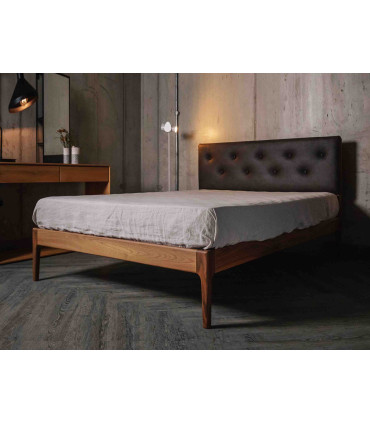 خرید اینترنتی و قیمت تخت خواب مینیمال و ساده چوبی دو نفره و تک نفره بهار ساخت ماسو