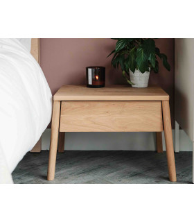 پاتختی مدرن تک کشو چوبی