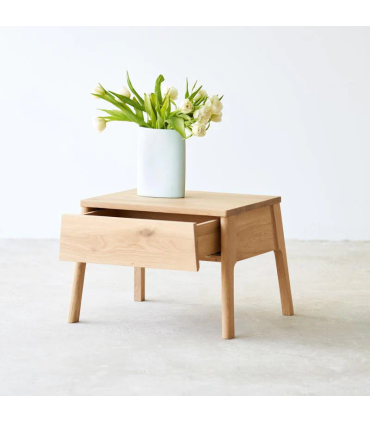 پاتختی مدرن تک کشو چوبی