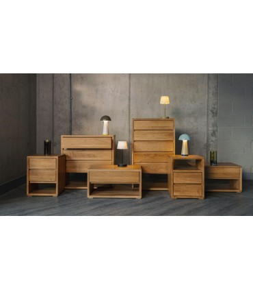 سرویس خواب مینیمال و ساده چوبی