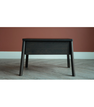 پاتختی مدرن تک کشو چوبی