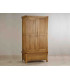 خرید و قیمت کمد لباس چوبی دو درب