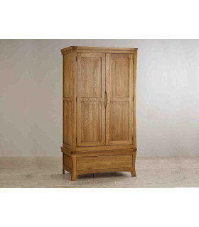 خرید و قیمت کمد لباس چوبی دو درب