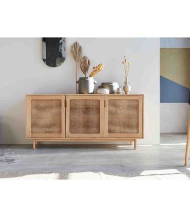 قیمت و خرید اینترنتی کنسول چوبی و حصیری آوان ساخت ماسو