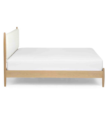 خرید اینترنتی و قیمت تخت خواب مینیمال و ساده چوبی دو نفره و تک نفره لینا ساخت ماسو