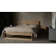 تختخواب مینیمال و ساده چوبی