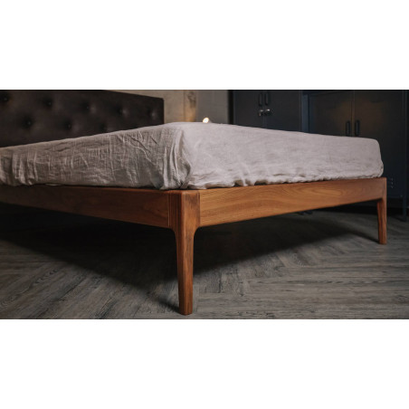 خرید اینترنتی و قیمت تخت خواب مینیمال و ساده چوبی دو نفره و تک نفره بهار ساخت ماسو